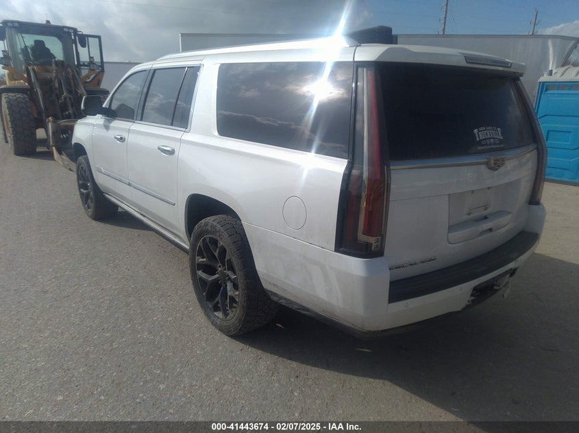 Vin: 1gys3jkj7gr166320, lot: 41934248, cadillac escalade esv premium collection 20163