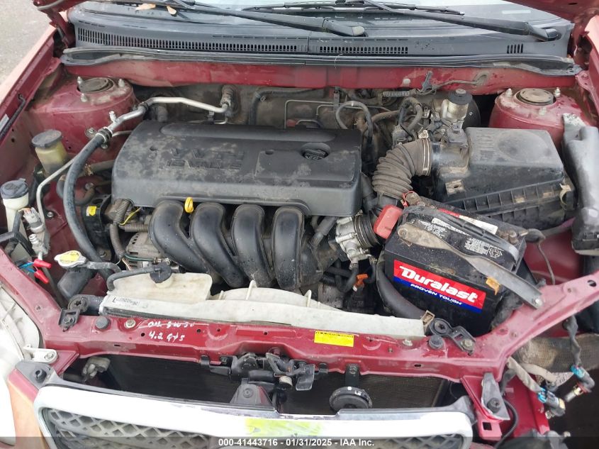 2008 Toyota Corolla Le VIN: 1NXBR32E08Z021293 Lot: 41443716