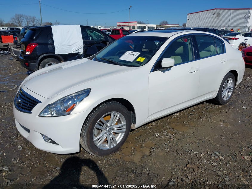 2012 INFINITI G25 VIN: JN1DV6AR7CM861520