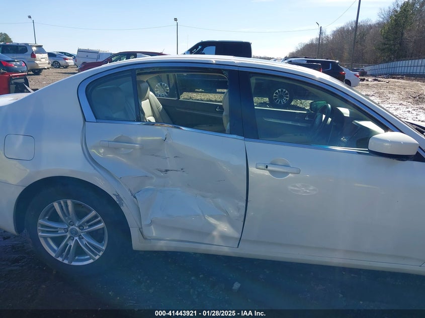 2012 INFINITI G25 VIN: JN1DV6AR7CM861520
