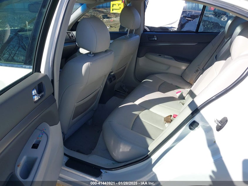 2012 INFINITI G25 VIN: JN1DV6AR7CM861520