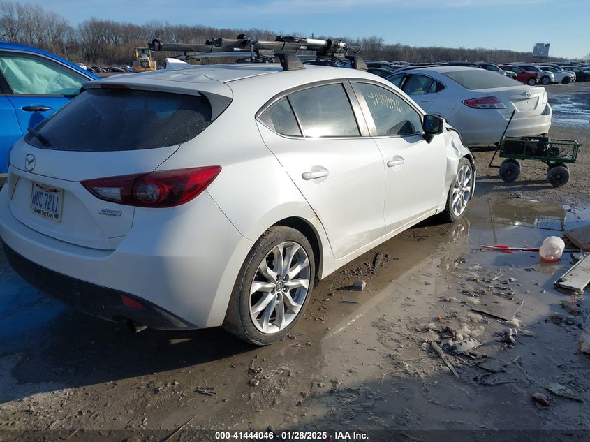 Vin: jm1bm1n39g1327460, lot: 41934620, mazda mazda3 s grand touring 20164