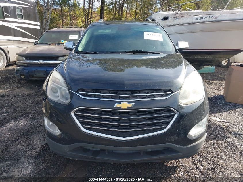 2016 Chevrolet Equinox Ltz VIN: 2GNALDEK8G1148755 Lot: 41444307