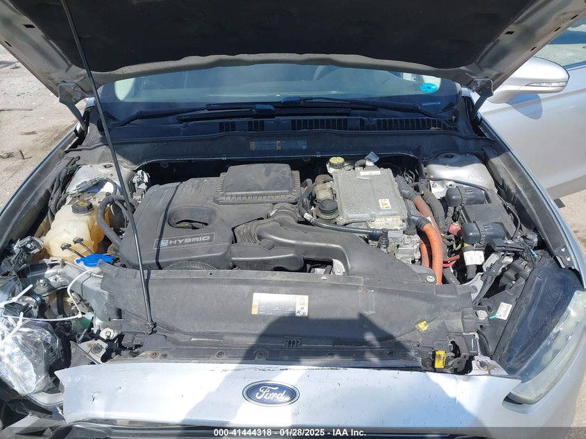 2013 FORD FUSION HYBRID VIN: 3FA6P0LUXDR375961