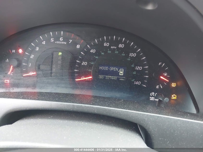 2007 TOYOTA CAMRY VIN: 4T1BE46K57U519781