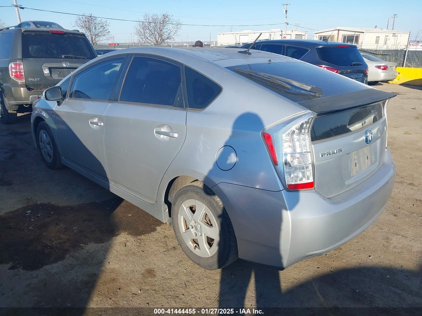 2011 TOYOTA PRIUS VIN: JTDKN3DU1B5307997