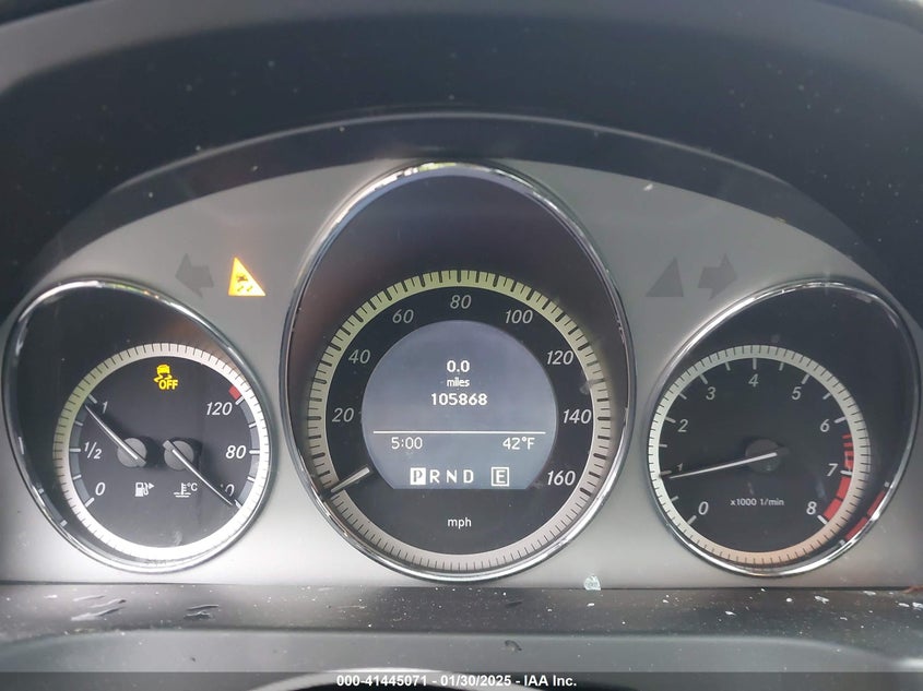 2011 MERCEDES-BENZ C 300 VIN: WDDGF8BB8BR160965