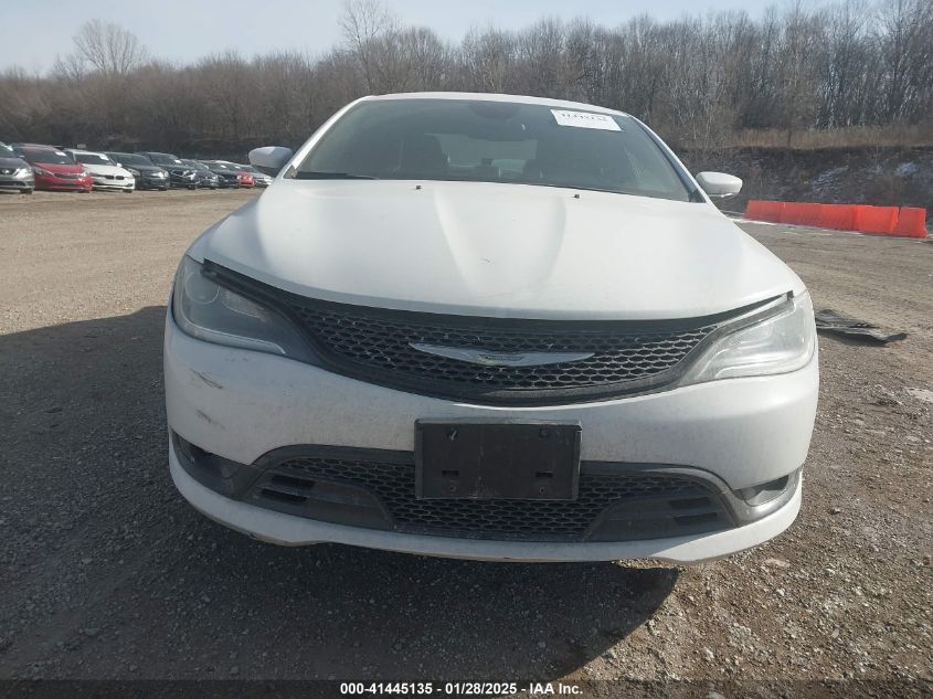 2016 Chrysler 200 S VIN: 1C3CCCBG0GN100441 Lot: 41445135