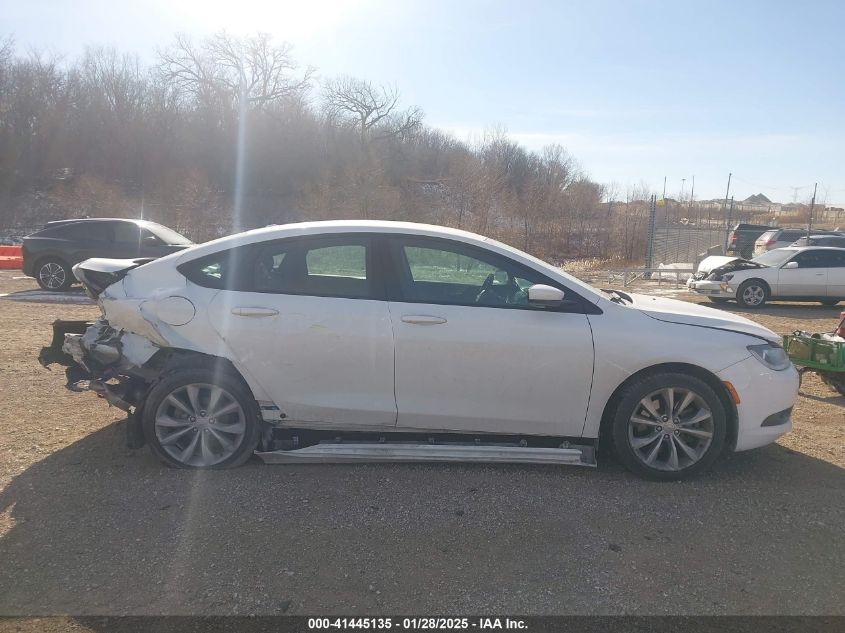 2016 Chrysler 200 S VIN: 1C3CCCBG0GN100441 Lot: 41445135
