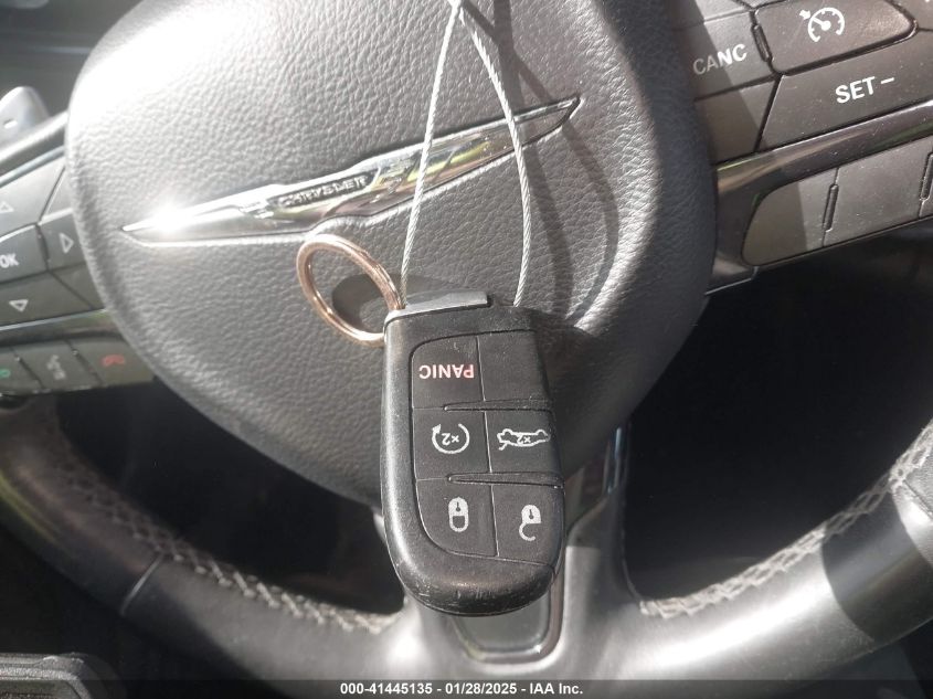 2016 Chrysler 200 S VIN: 1C3CCCBG0GN100441 Lot: 41445135