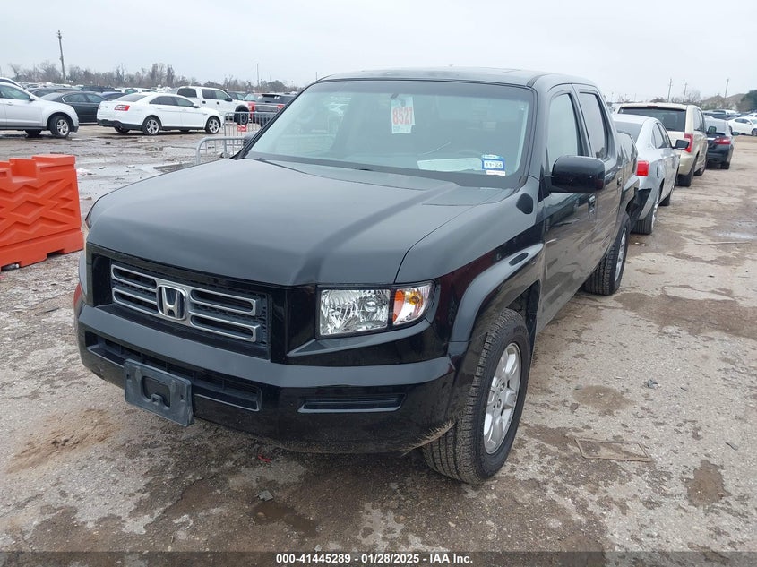 2007 HONDA RIDGELINE VIN: 2HJYK16547H514246