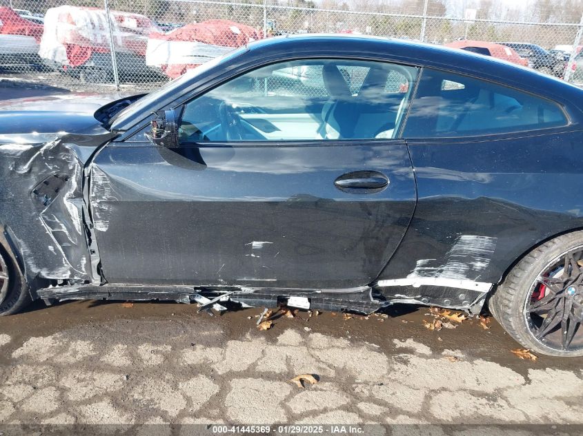 2024 BMW M4 Competition xDrive VIN: WBS43AZ09RCS01210 Lot: 41445369