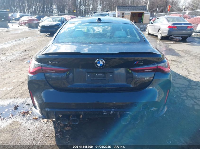 2024 BMW M4 Competition xDrive VIN: WBS43AZ09RCS01210 Lot: 41445369