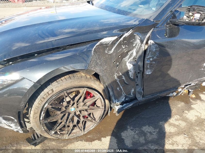 2024 BMW M4 Competition xDrive VIN: WBS43AZ09RCS01210 Lot: 41445369