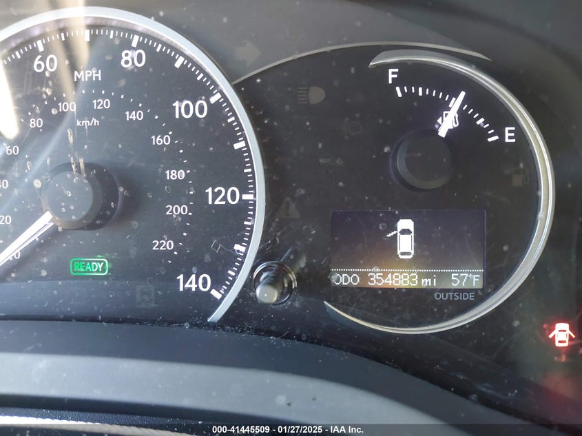 2012 LEXUS CT 200H VIN: JTHKD5BH5C2119604