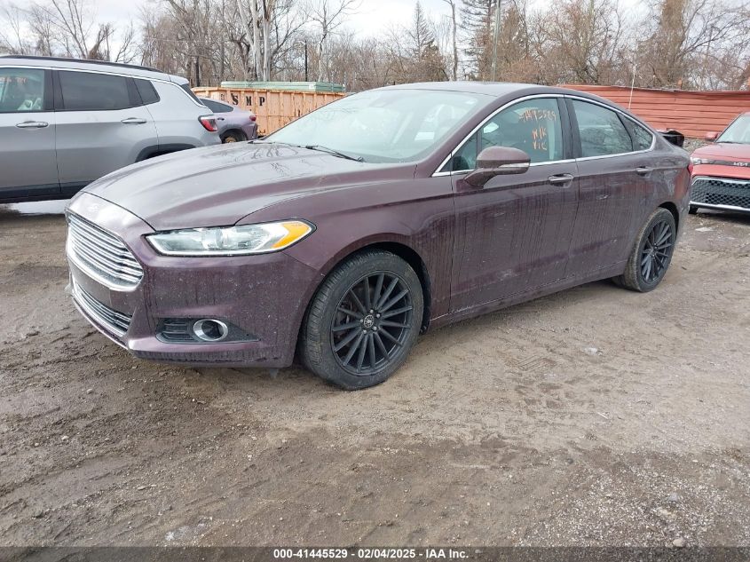 2013 FORD FUSION TITANIUM - 3FA6P0K92DR341364