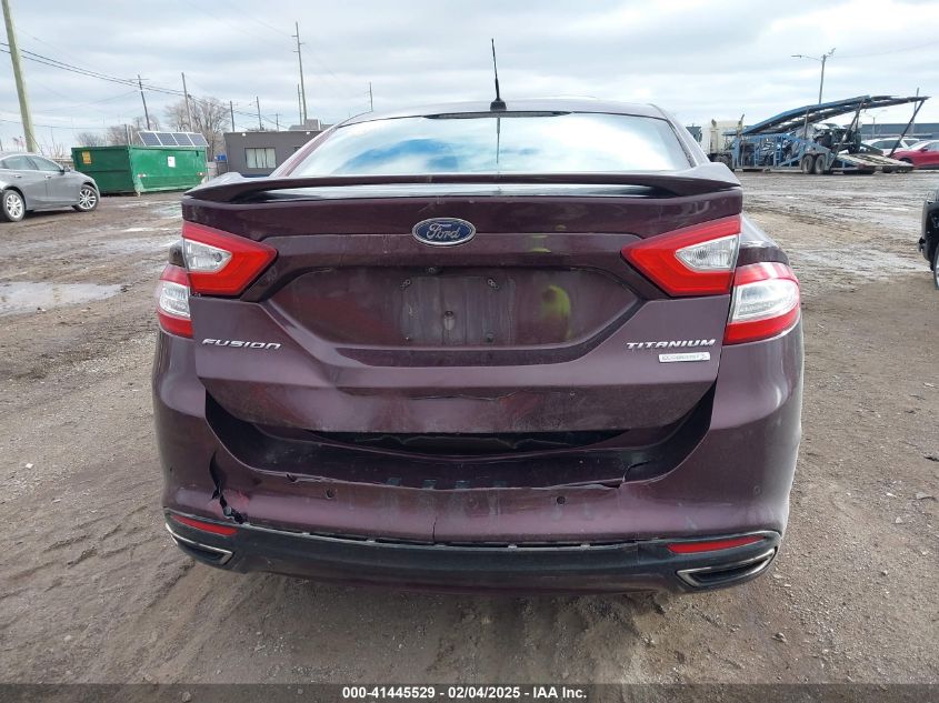 2013 FORD FUSION TITANIUM - 3FA6P0K92DR341364