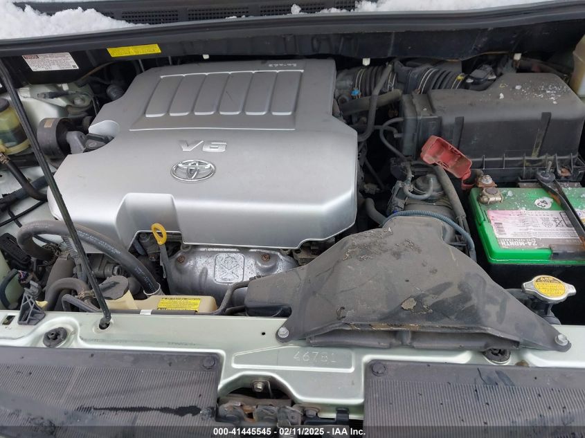 2009 Toyota Sienna Xle VIN: 5TDZK22CX9S281657 Lot: 41445545