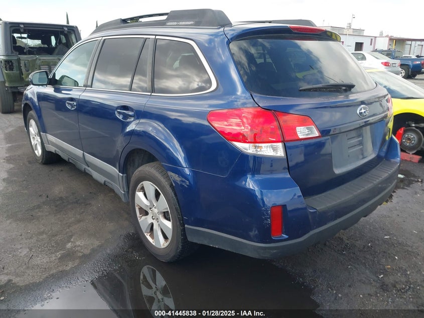 2010 SUBARU OUTBACK VIN: 4S4BRBGC7A3368651