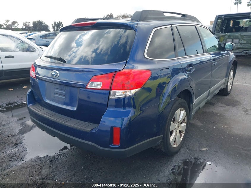 2010 SUBARU OUTBACK VIN: 4S4BRBGC7A3368651