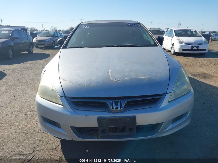 2006 HONDA ACCORD VIN: 1HGCM81686A010718