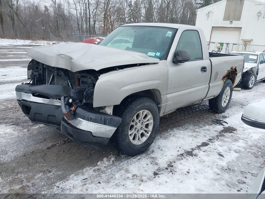 2007 CHEVROLET SILVERADO 1500 CLASSIC VIN: 1GCEK14V17Z148577