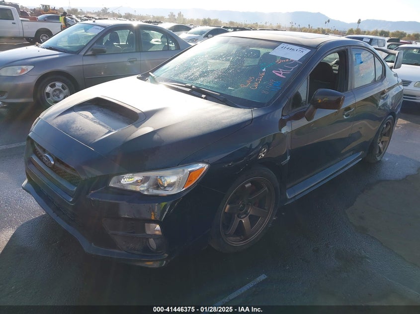 2016 SUBARU WRX VIN: JF1VA1E64G8811419