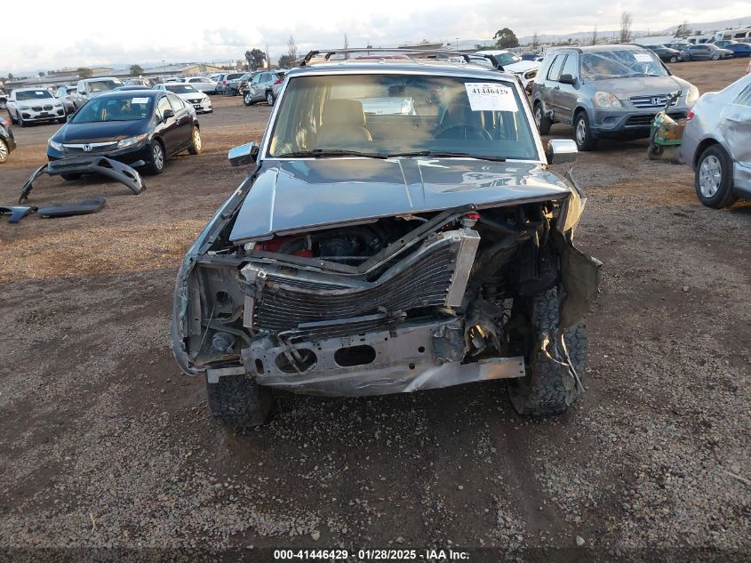 1992 Jeep Cherokee Laredo VIN: 1J4FJ58S5NL206344 Lot: 41446429