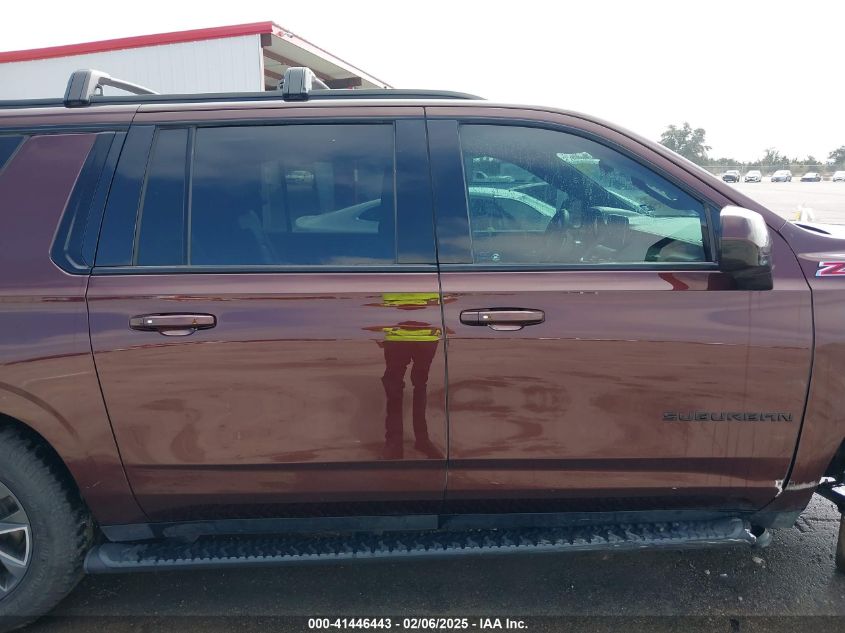 2022 Chevrolet Suburban 4Wd Z71 VIN: 1GNSKDKD6NR153339 Lot: 41446443