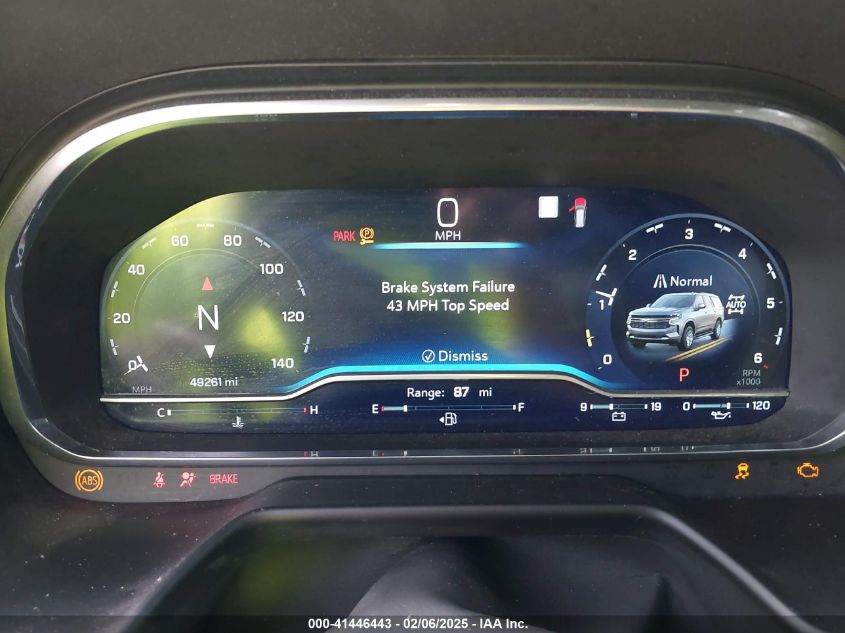 2022 Chevrolet Suburban 4Wd Z71 VIN: 1GNSKDKD6NR153339 Lot: 41446443