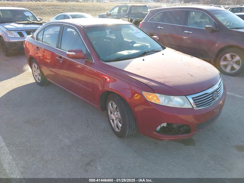 2009 KIA OPTIMA VIN: KNAGE228395287491