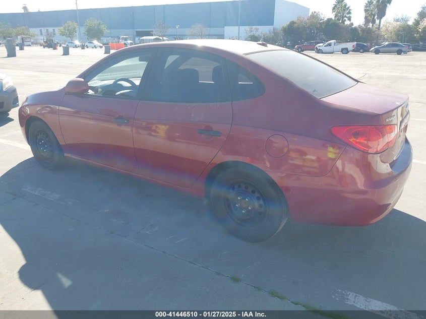 2008 HYUNDAI ELANTRA VIN: KMHDU46D08U367617