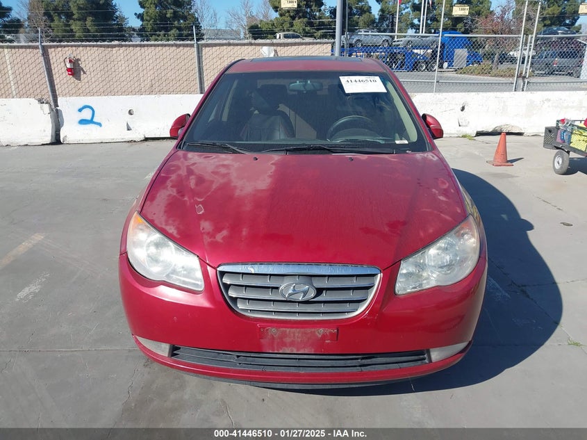 2008 HYUNDAI ELANTRA VIN: KMHDU46D08U367617