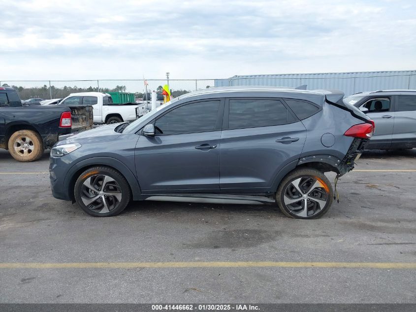 2018 Hyundai Tucson Sport VIN: KM8J33AL6JU735738 Lot: 41446662