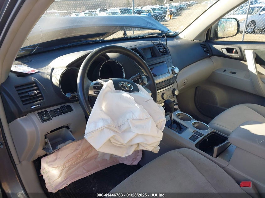 2012 TOYOTA HIGHLANDER VIN: 5TDZK3EH6CS072100