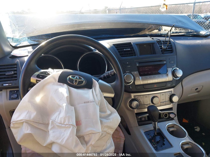 2012 TOYOTA HIGHLANDER VIN: 5TDZK3EH6CS072100