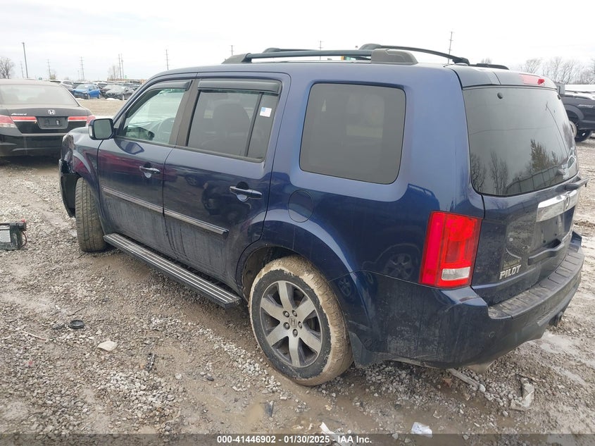 Vin: 5fnyf4h99db010173, lot: 41937476, honda pilot touring 20133