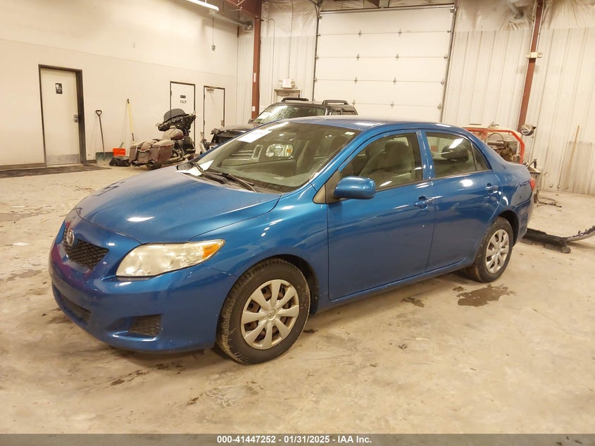2009 TOYOTA COROLLA VIN: JTDBL40E19J031056