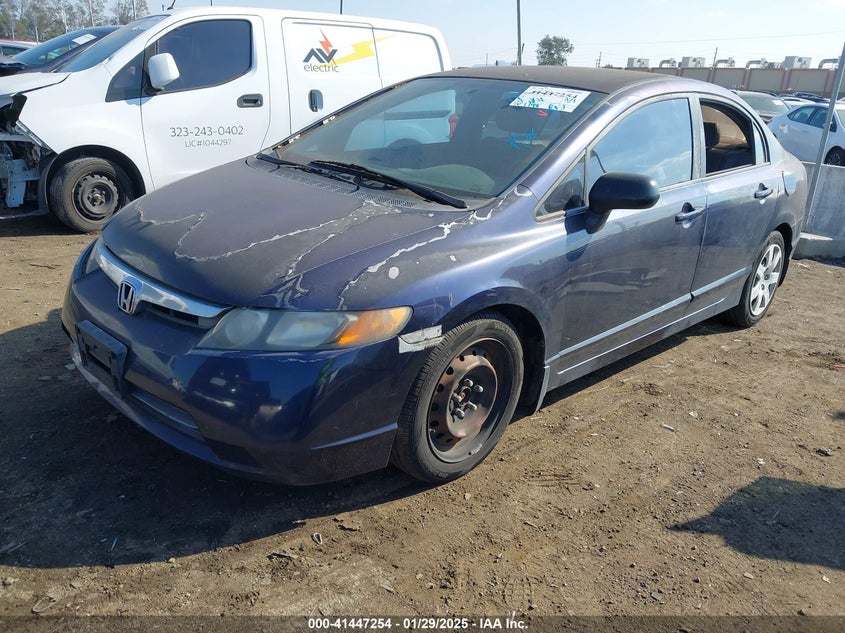 2008 HONDA CIVIC VIN: 2HGFA16558H531557