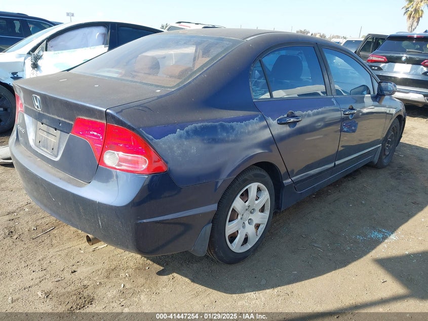 2008 HONDA CIVIC VIN: 2HGFA16558H531557