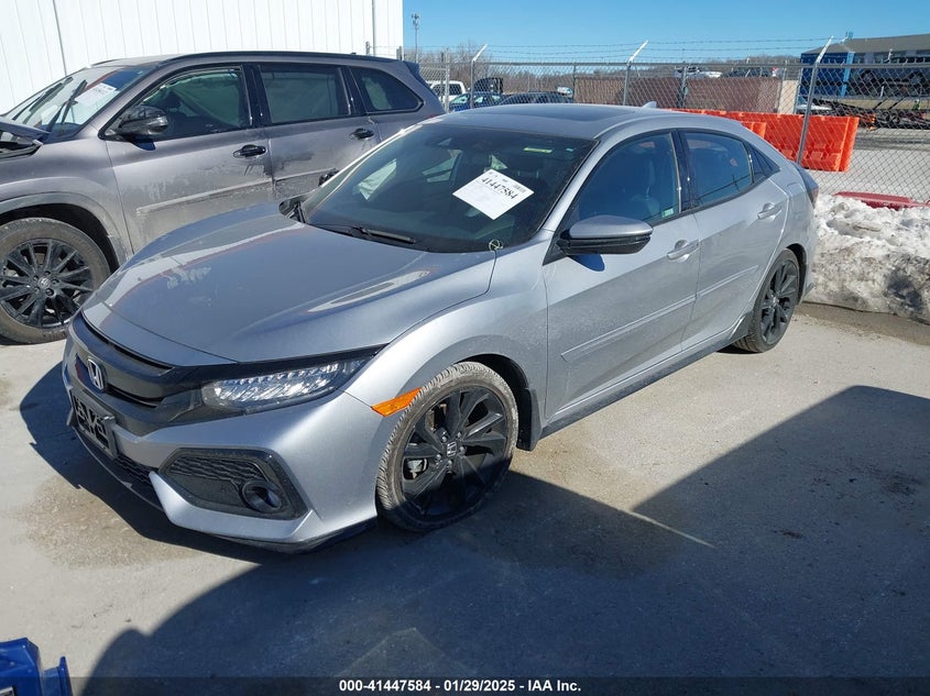 2019 HONDA CIVIC VIN: SHHFK7H92KU220467