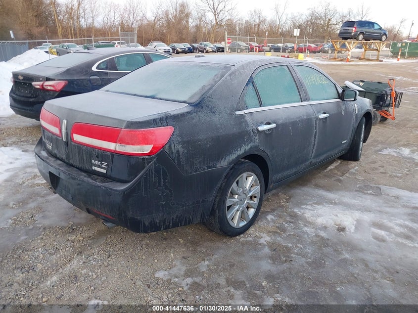 2012 LINCOLN MKZ VIN: 3LNDL2L31CR820730