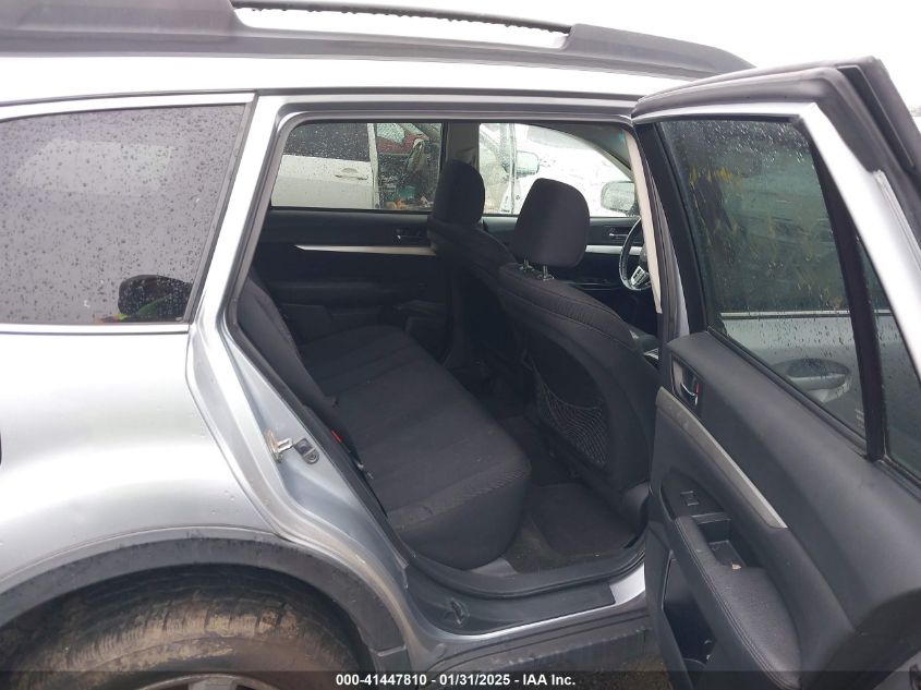 2012 Subaru Outback 2.5I Premium VIN: 4S4BRBGC6C3206190 Lot: 41447810