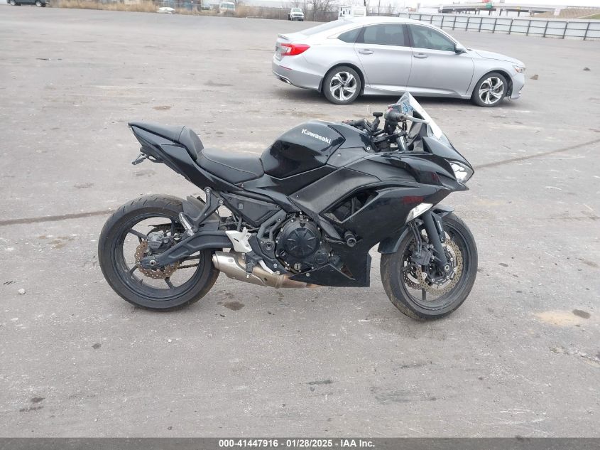 2020 Kawasaki Ex650 M VIN: ML5EXEM19LDA01904 Lot: 41447916