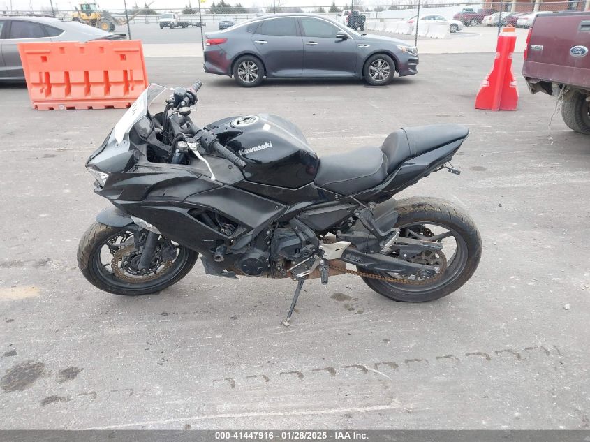 2020 Kawasaki Ex650 M VIN: ML5EXEM19LDA01904 Lot: 41447916