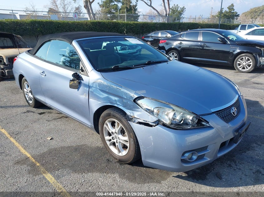 2007 TOYOTA CAMRY SOLARA VIN: 4T1FA38P77U133637