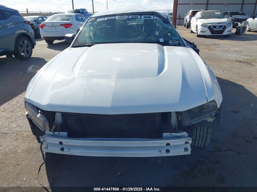 2012 FORD MUSTANG VIN: 1ZVBP8AMXC5261421