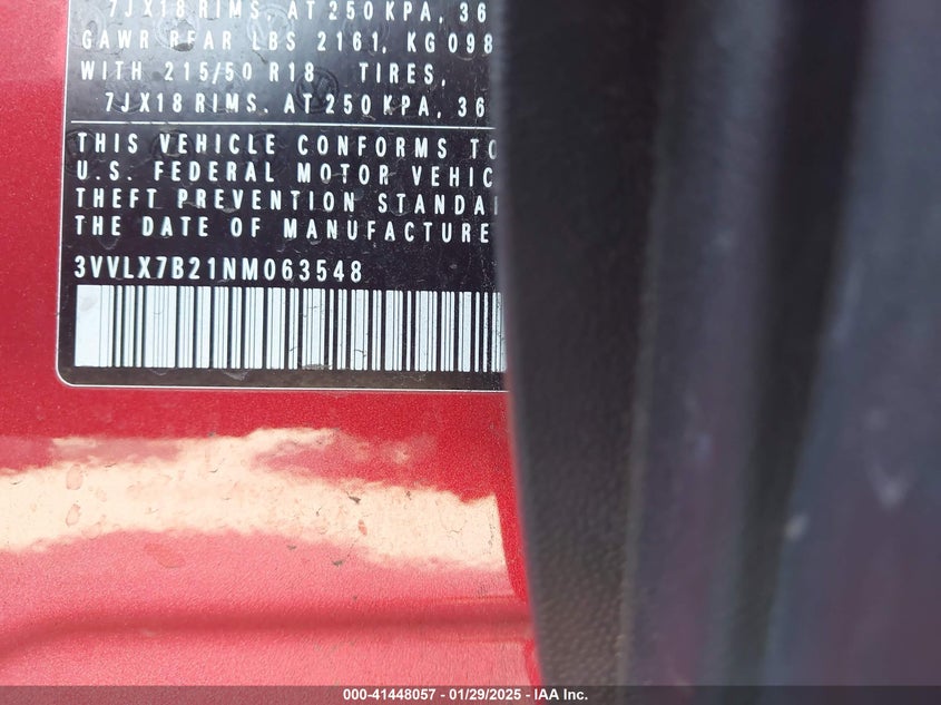 2022 VOLKSWAGEN TAOS 1.5T SE - 3VVLX7B21NM063548