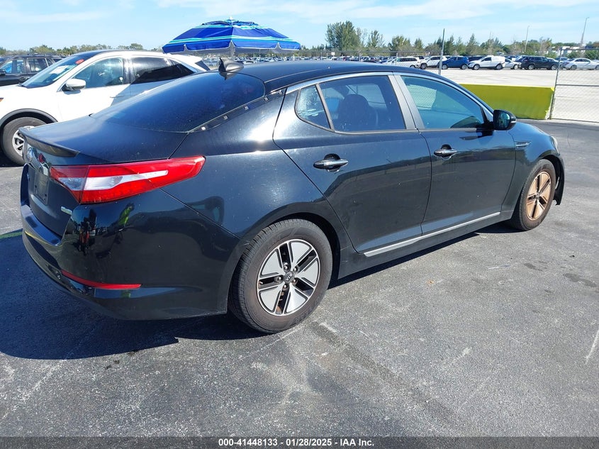 2012 KIA OPTIMA HYBRID VIN: KNAGM4AD0C5026940