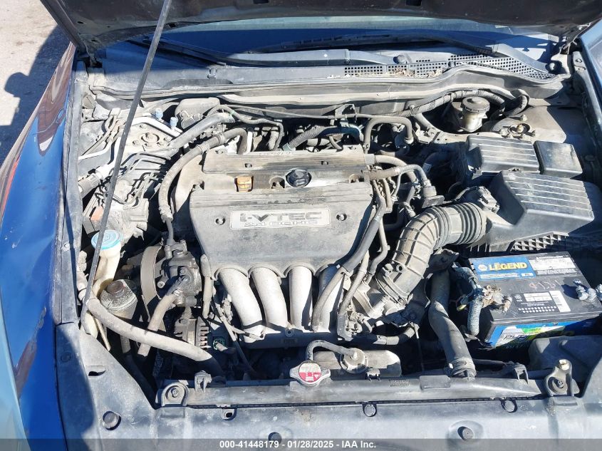 2006 Honda Accord 2.4 Ex VIN: 1HGCM726X6A007621 Lot: 41448179